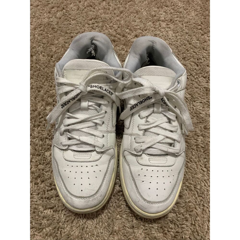 OFF-WHITE “Out of Office” White & Black Women’s Size 7.5US 38EU Used